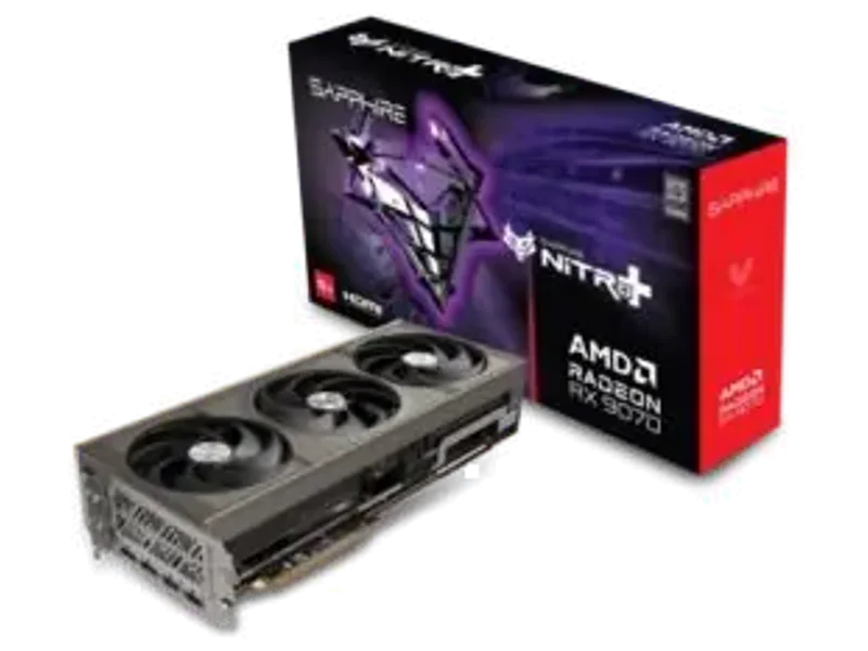 Sapphire Nitro Plus AMD Radeon RX 9070 OC Graphic Card 11349-01-20G
