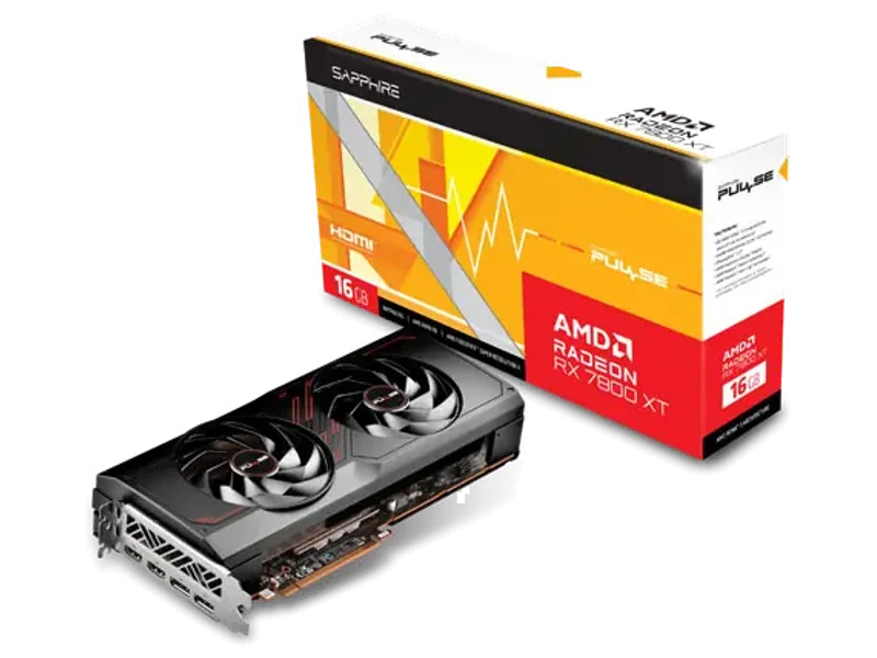 Sapphire PULSE AMD Radeon RX 7800 XT 16GB Graphic Card 11330-02-20G