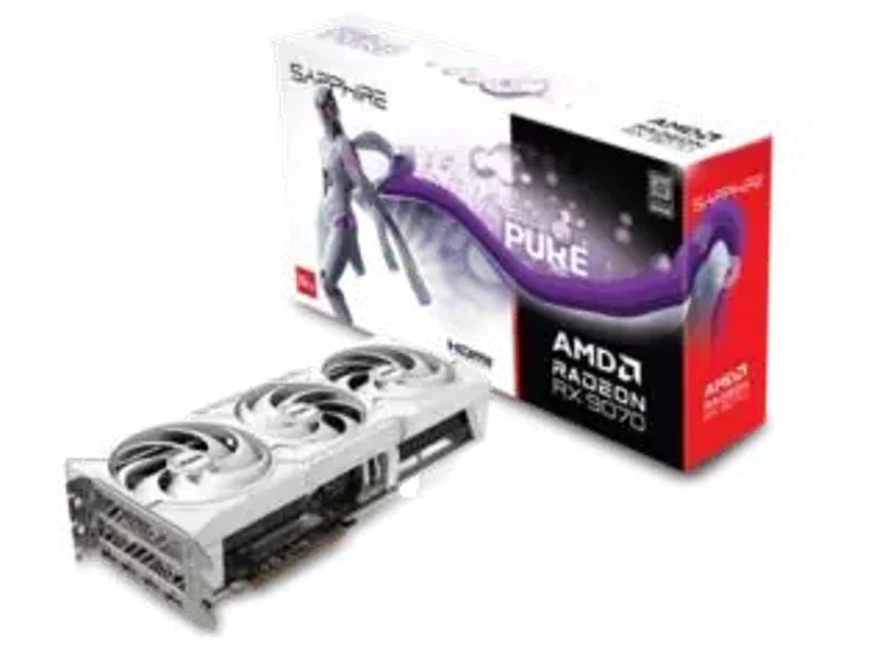Sapphire Pure AMD Radeon RX 9070 OC 16GB Graphic Card 11349-02-20G
