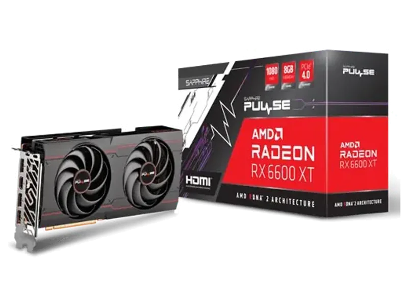 Sapphire PULSE AMD Radeon RX 6600 XT 8GB GDDR6 Graphic Card 11309-03-20G
