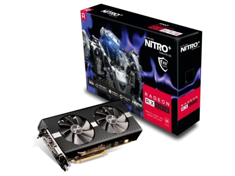 SAPPHIRE Radeon Nitro+ RX 590 8GB AMD Graphic Card