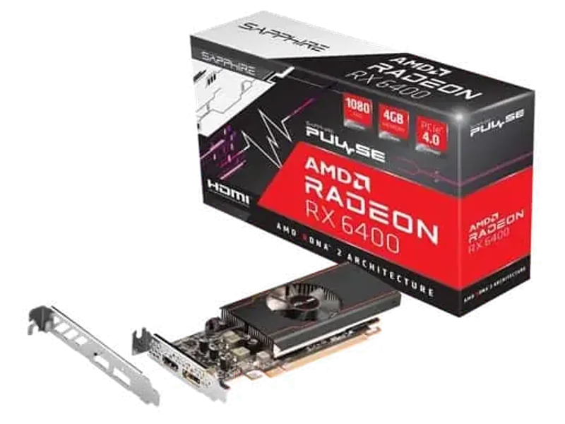 SAPPHIRE Radeon RX 6400 Pulse AMD Graphic Card