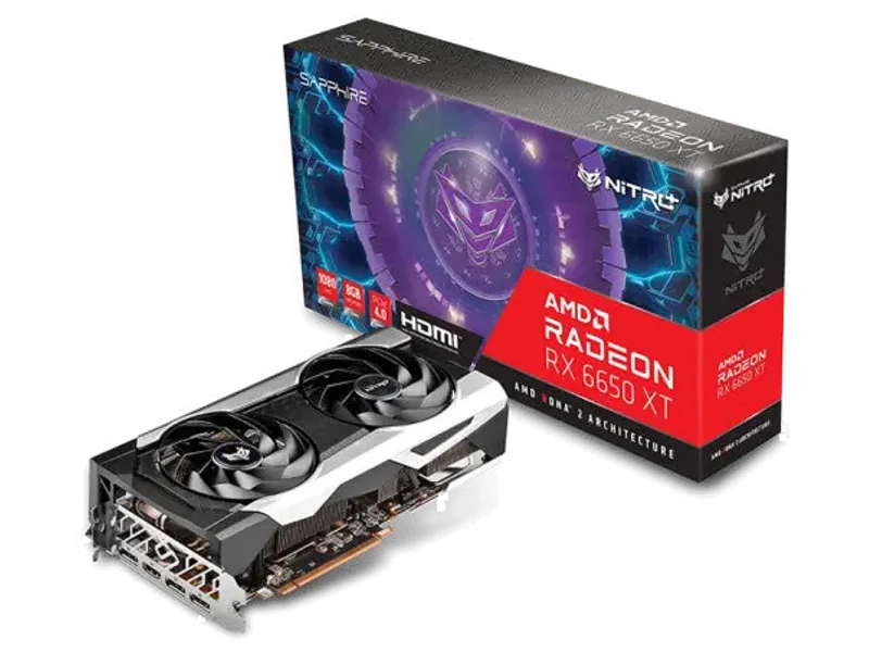 SAPPHIRE Radeon RX 6650 XT Nitro+ Gaming OC 8GB AMD Graphic Card