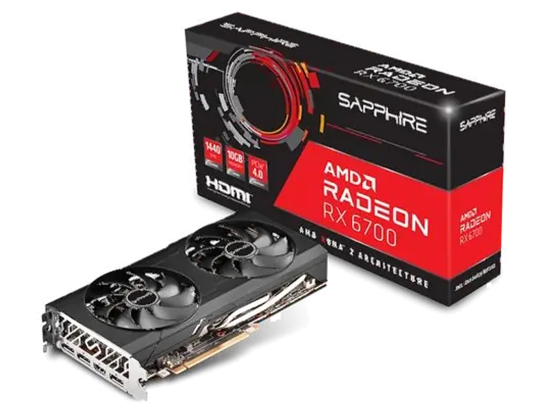 SAPPHIRE Radeon RX 6700 OC 10GB AMD Graphic Card