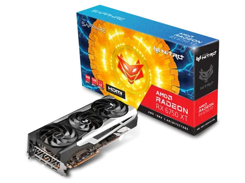 SAPPHIRE Radeon RX 6750 XT Nitro+ 12GB AMD Graphic Card
