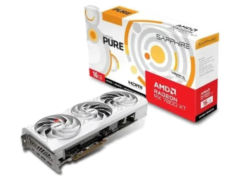 SAPPHIRE Radeon Pure RX 7800 XT OC 16GB AMD Graphic Card