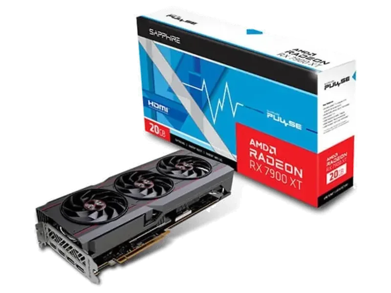 SAPPHIRE Radeon Pulse RX 7900 XT 20GB AMD Graphic Card
