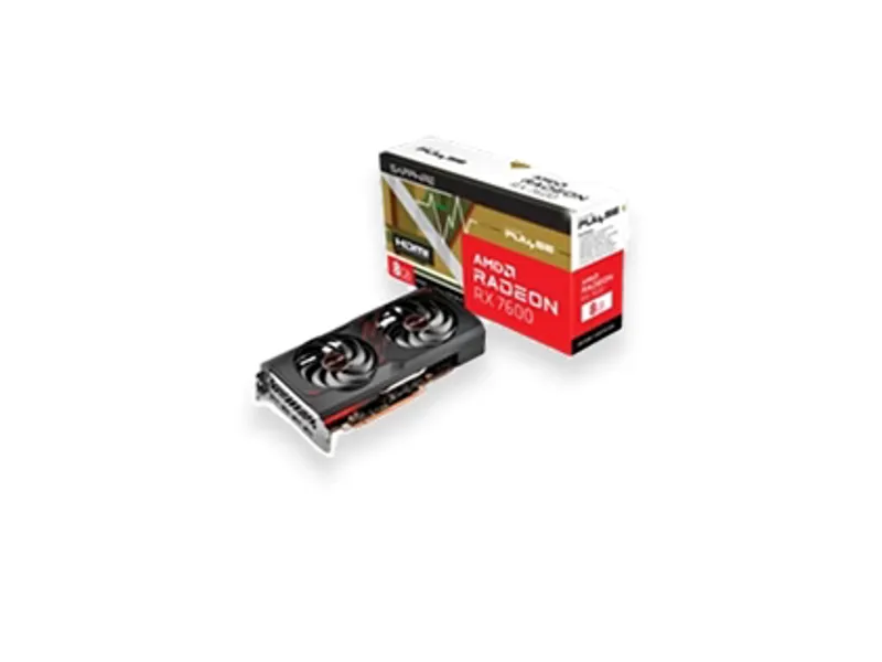 SAPPHIRE AMD RADEON RX7600 8GB PLUSE GRAPHIC CARD