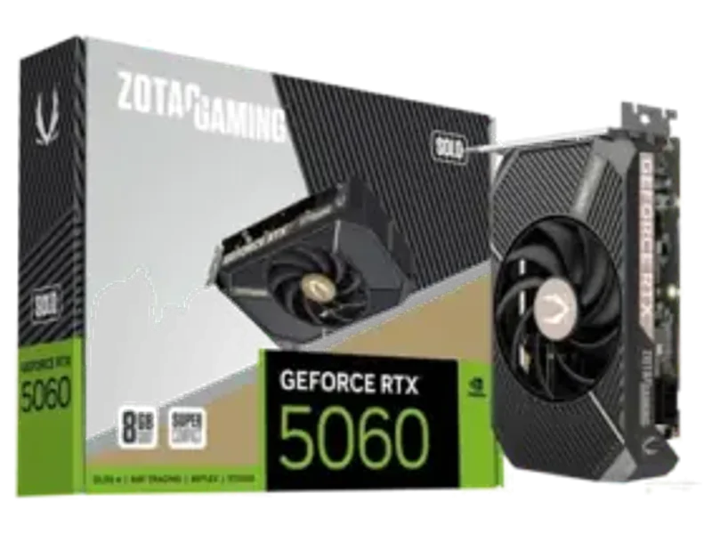 ZOTAC RTX 5060 Solo 8GB GDDR7 Graphics Card ZT-B50600G-10L