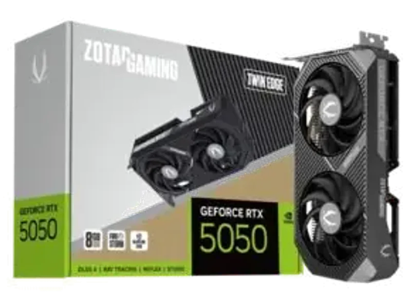 ZOTAC GAMING GeForce RTX 5050 Twin Edge Graphic Card ZT-B50500E-10M