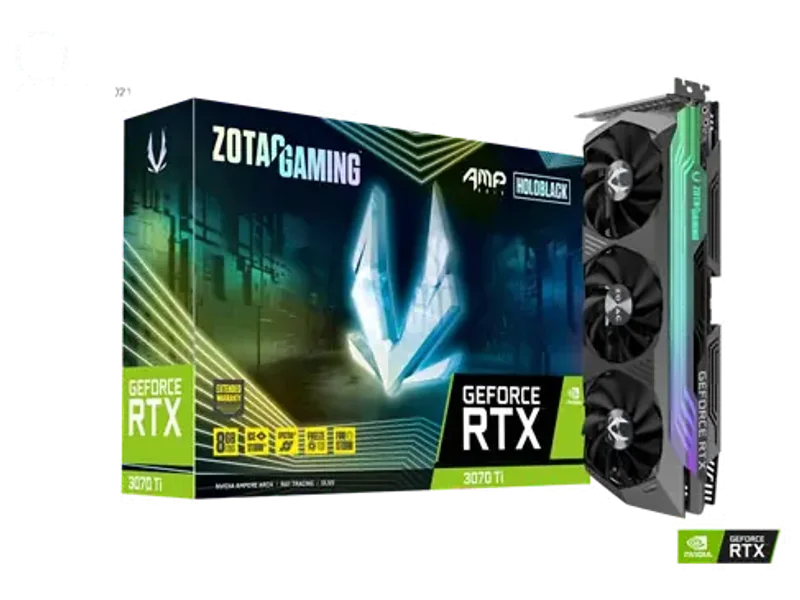 ZOTAC GAMING GeForce RTX 3070 Ti AMP Holo 8GB Graphics Card ZT-A30710F-10P