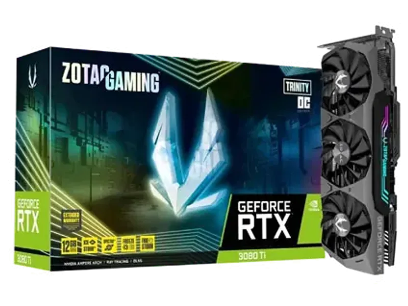 Zotac RTX 3080 Ti Trinity OC 12GB Graphics Card ZT-A30810J-10P