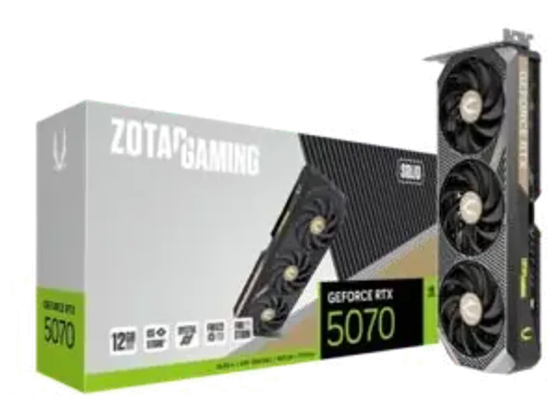 Zotac Gaming GeForce RTX 5070 Solid 12GB Graphic Card ZT-B50700D-10P
