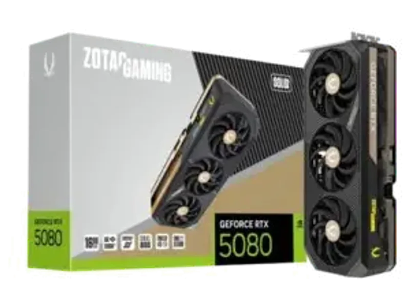 ZOTAC GAMING GeForce RTX 5080 SOLID Graphic Card ZT-B50800D-10P