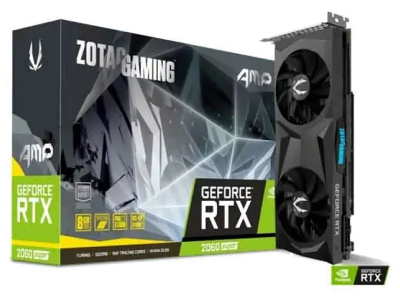 ZOTAC Gaming GeForce RTX 2060 Super AMP 6GB Nvidia Graphic Card
