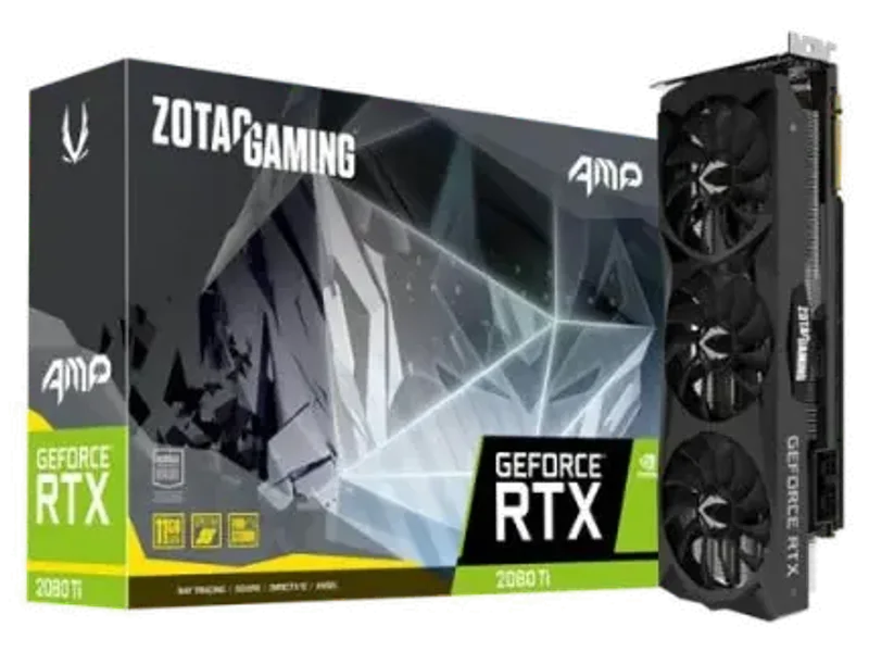 ZOTAC Gaming GeForce RTX 2080 Ti AMP 11GB Nvidia Graphics Card