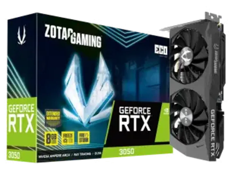 Zotac Gaming GeForce RTX 3050 Eco 8GB GDDR6