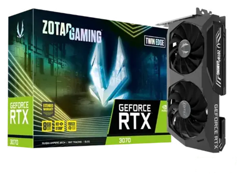ZOTAC Gaming GeForce RTX 3070 Twin Edge 8GB Nvidia Graphic Card