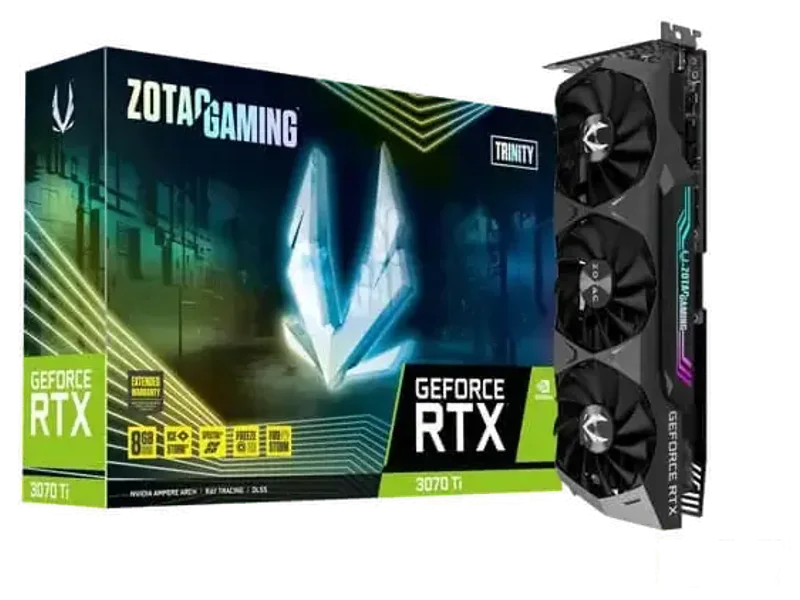ZOTAC Gaming GeForce RTX 3070 Ti Trinity 8GB Nvidia Graphic Card