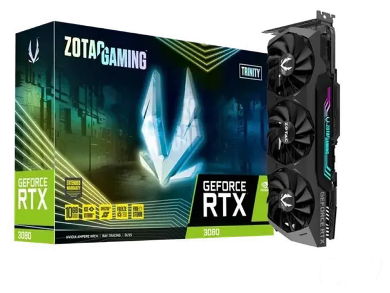 ZOTAC Gaming GeForce RTX 3080 Trinity 10GB Nvidia Graphic Card