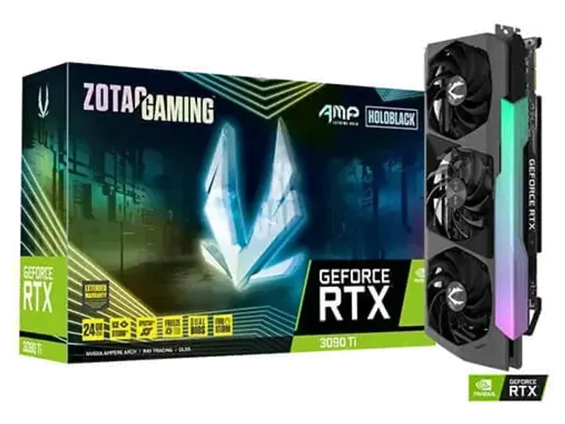 ZOTAC Gaming GeForce RTX 3090 Ti AMP Extreme Holo 24GB Nvidia Graphic Card