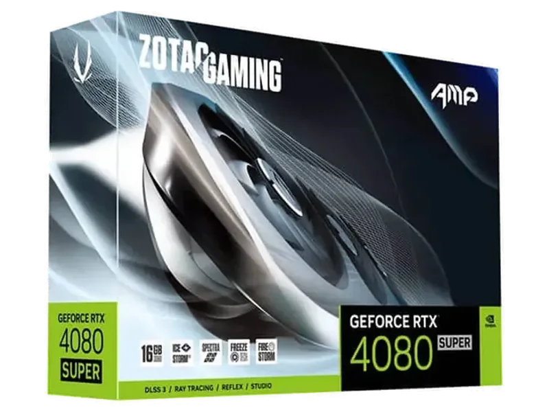 ZOTAC GAMING GeForce RTX 4080 Super AMP 16GB Nvidia Graphic Card
