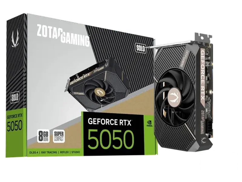 ZOTAC GAMING GeForce RTX 5050 Solo 8GB Nvidia Graphic Card