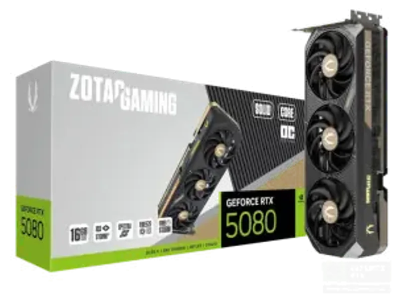 Zotac Gaming GeForce RTX 5080 Solid Core OC 16GB GDDR7