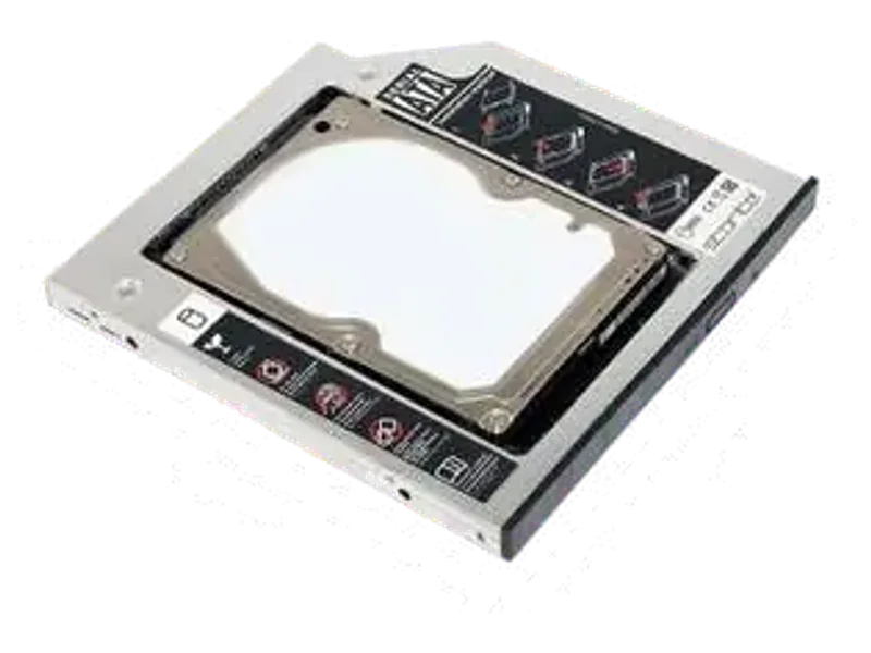 MAHIFY Hard Drive SATA 2nd Caddy Tray for Universal 9.5 mm Laptop CD/DVD-ROM Drive Slot Only for SSD and HDD 4.5 inch Shock Resistant caddy