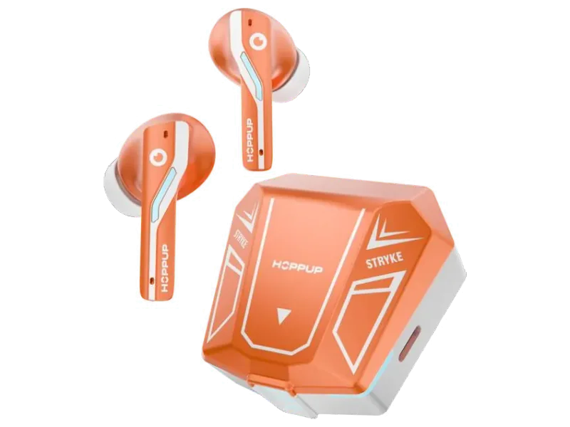 HOPPUP STRYKE S2 Gaming Earbuds with 35MS Low Latency, 13MM DRIVERS & 60H PlayTime Bluetooth Gaming