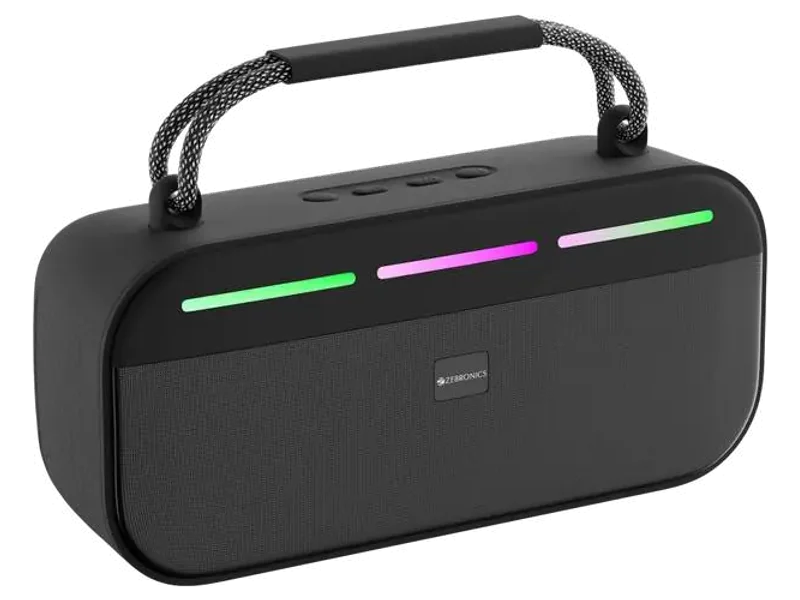 ZEBRONICS Sound Feast 45, 5hrs Playback, TWS, RGB, USB, 20 W Bluetooth Speaker