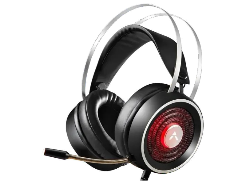 ADCOM Striker 2705 USB Gaming Headphone With Cool RGB Led Right Noise Cancellation Mic Wired
