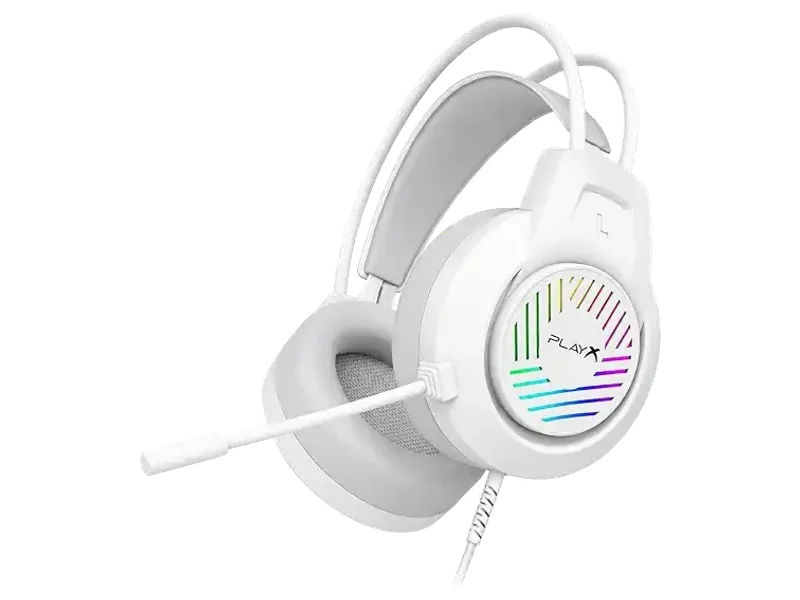 G1 Wired Gaming Headset | 50mm Drivers | 7.1 Surround Sound | RGB LED Light | Omnidirectional Mic | 3.5mm + USB | PC PS4 PS5 Xbox One Xbox Series S/X NS Switch | 2M Cable | 6 Month Warrenty