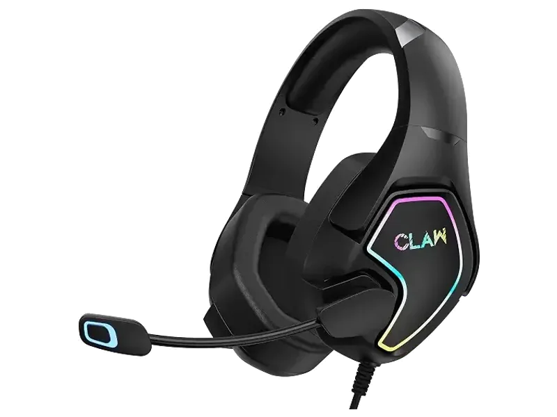 CLAW GH40 Wired RGB Gaming Headset | 50mm Drivers | Noise-Isolating Mic