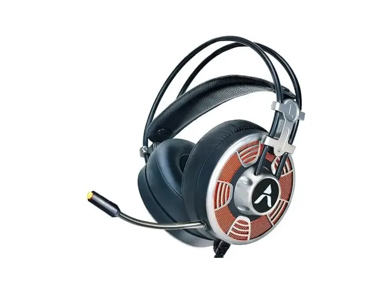 ADCOM Vision 7.1 Super Gaming Wired Over Ear Headphones with Mic Stereo 50mm Drivers Wired Gaming