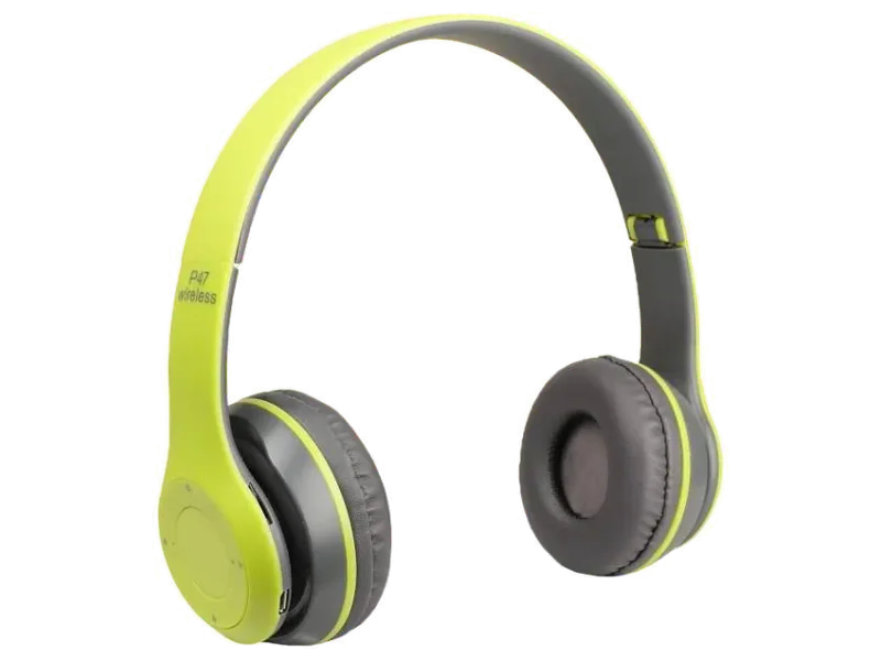 Worricow Dynamic Bluetooth Wireless Headphones with 60H Backup, Gaming Mode,Dual Pairing Bluetooth Gaming