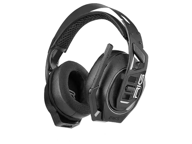 RIG 900 MAX HS Multi-Platform Dual Wireless Gaming Headset with Bluetooth Officially Licensed for Playstation PS5, PS4 - Compatible with PC, Switch, Steam Deck, Android, iPhone - Charging Base