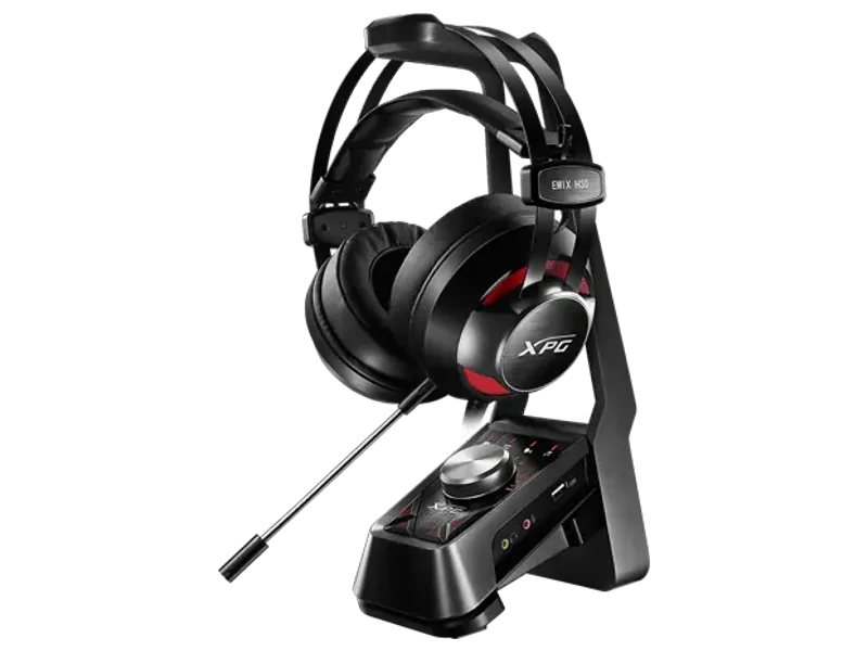ADATA XPG EMIX H30 Wired Headset and SOLOX F30 Amplifier Gaming Audio Set Bundle SOLOX F30 EMIX H30