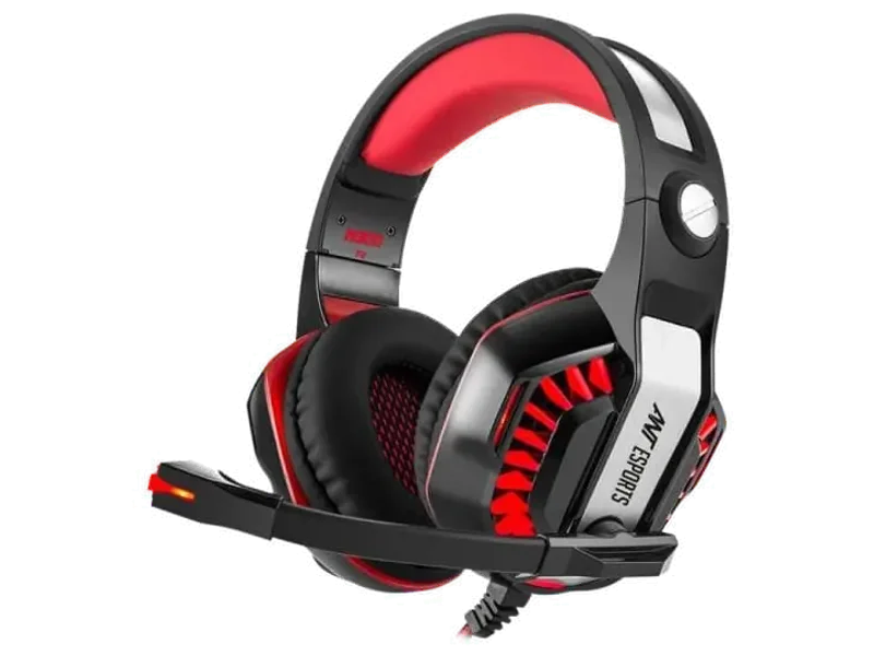 ANT ESPORTS H900 3.5mm Wired Gaming Headphone ( Black / Red ) ( PC / Playstation / Mobile / Xbox )