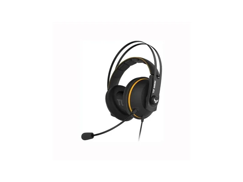 ASUS TUF H7 Core 3.5mm Wired Gaming Headphone ( Black / Yellow ) ( PC / Playstation / Mobile / Xbox )