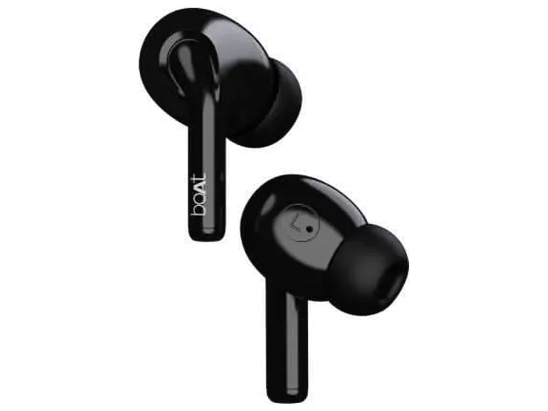 Boat Airdopes 161 TWS Bluetooth Earbuds Pebble Black