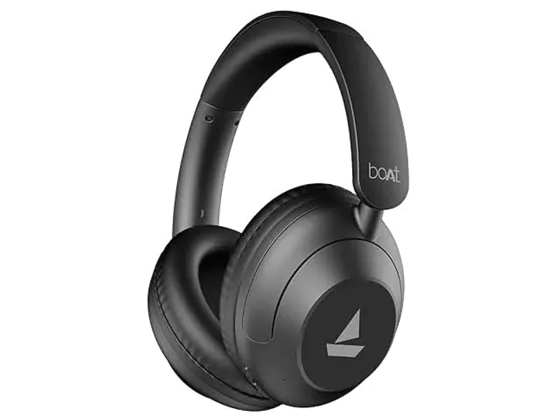 Boat New Launch Rockerz 650 Pro Bluetooth Over Ear Headphones with Mic (Iris Black)