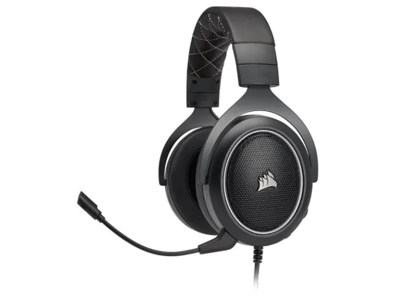 CORSAIR HS60 3.5mm Wired7.1 Surround Gaming Headphone With Mic ( Black ) ( PC/Mobile/Mac/Xbox )
