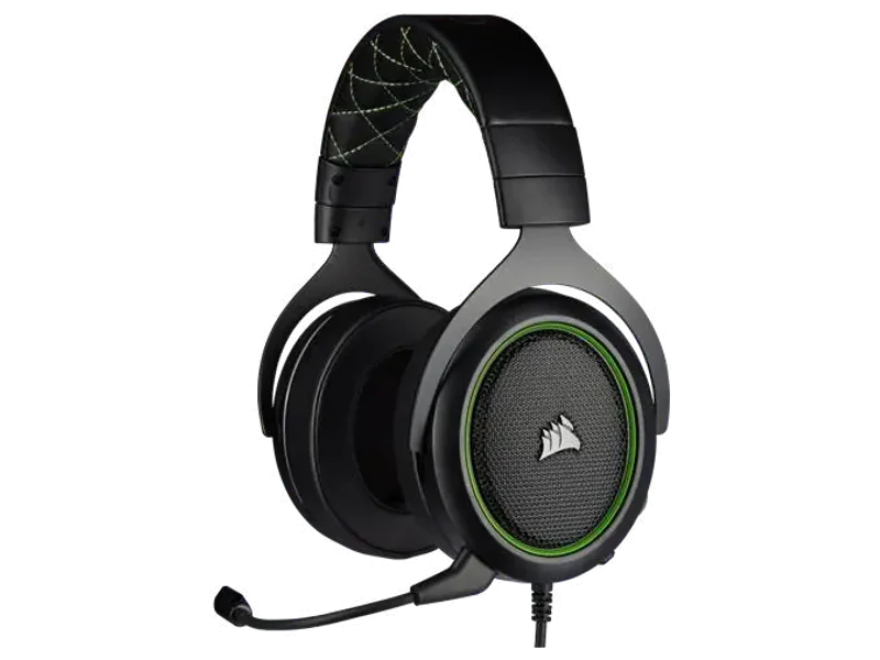 Corsair HS50 PRO STEREO OVER EAR GREEN Gaming Headset With MIC CA-9011216-AP