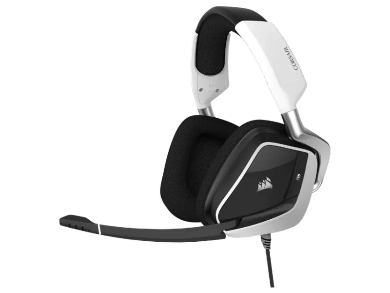 CORSAIR VOID RGB ELITE USB PREMIUM GAMING HEADSET WITH 7.1 SURROUND SOUND WHITE