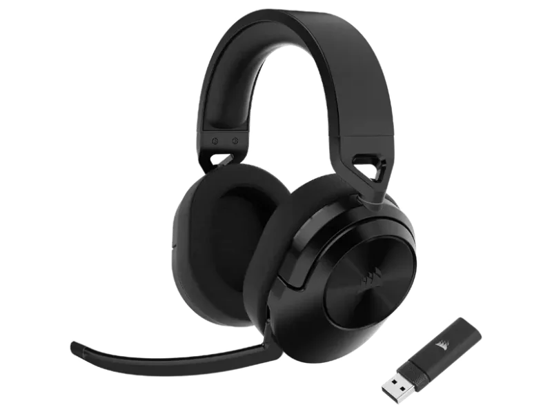 CORSAIR HS55 USB Wireless 7.1 Surround Gaming Headphones ( Carbon Black) ( PC / Mobile/ PS4 )