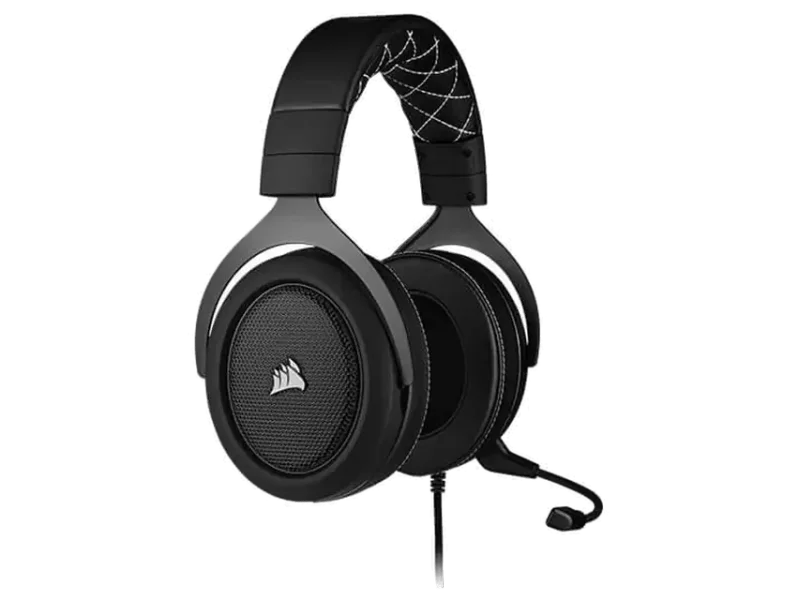 CORSAIR HS60 Pro Wired 7.1 Surround Gaming Headset (Carbon) ( PC/PS4/XBOX One )