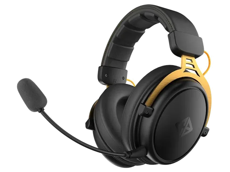COSMIC BYTE Hades 2.4GHz Wireless+Bluetooth 7.1 Surround Gaming Headphone With Mic ( Black ) ( PC/P5/XBox )