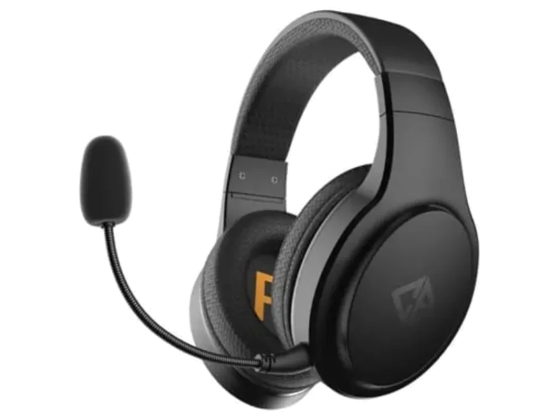 COSMIC BYTE Inferno 2.4Hz Wireless+Wired+Bluetooth 3.5mm Gaming Headphone with Mic ( Black )
