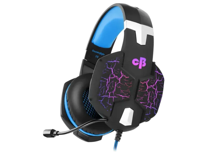 COSMIC BYTE G1500 3.5mm Wired Stereo Gaming Headphone With Mic ( Black / Blue )
